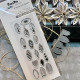 Kombination Stanze/Stempel Faltblume 18 Mini