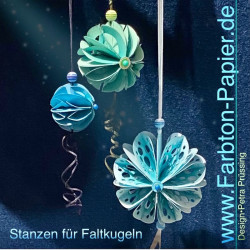 3er Set Faltkugeln-Stanzen (29S, 30M, 31L)