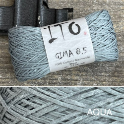 Japanisches Baumwollgarn Farbe Garn-Aqua