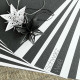 10 Bögen glänzendes Papier in schwarz und weiß DIN-A4, 120g