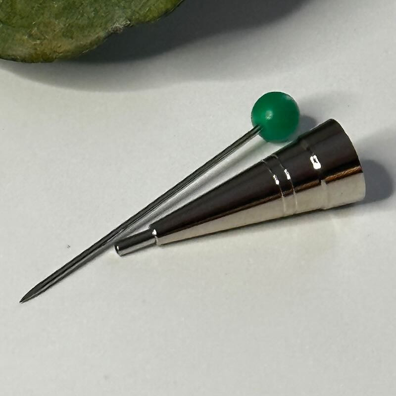 Art Glitter Metall-Spitze – Ultrafein, Für Glitzer-Kleber, Inkl. Halter