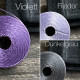 Nymo Garn Set "Violett, Flieder, Dunkelgrau"