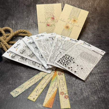Stempelkomplett-Bundle / Kleine Göhre Du bist genug & Wimpelliebe