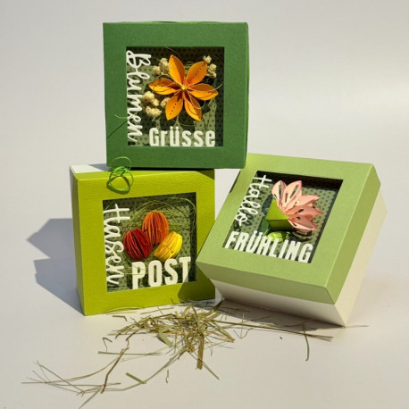 Zusatzset Schriftstanzen ( Nr.190) / Frühling