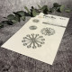 Zubehör-Set 407 Mittelpunktstanzen / Kreisblüte