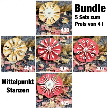 Bundle Mittelpunktstanzen Nr.404-408