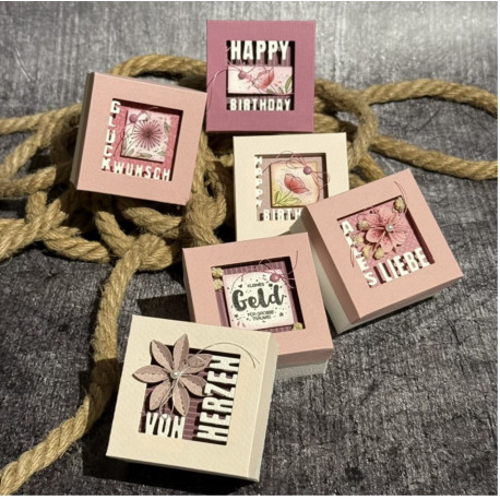 Zusatzschriften Mini (Nr.422) Set: Happy Birthday