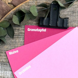 6 Bögen Papier / Karton DIN-A4, 300g / Einzelfarbe