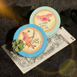 Stempelset / Glücksschweine Nr.54