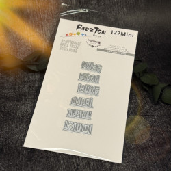 Stanzen "Mini-Alphabet auf Papierleiste Kleinbuchstaben" (127Mini)