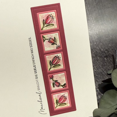 Stempel: 'Denk an Dich / Kleine Göhr.e Design (64)