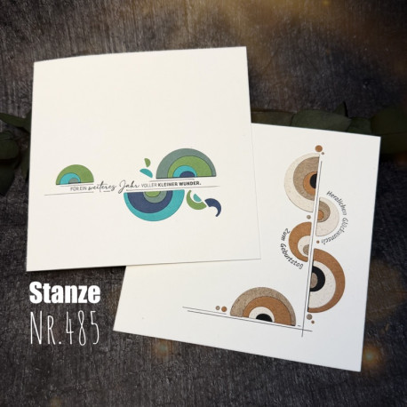 Stanze Mosaik / Halbkreise • 485