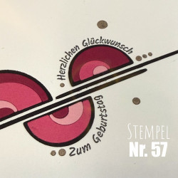 Stempelset für Halbkreise 57