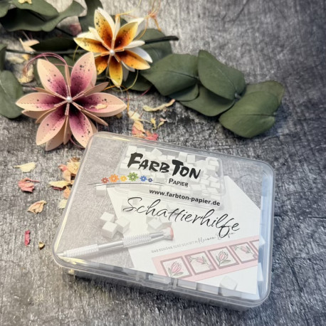 Schattierhilfe inkl. 100 Schwämme