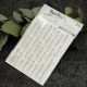 Stempel-Set "Liebe Grüße" Mini-Texte (68)