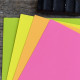 12 Bögen Neon-Papier, 160g