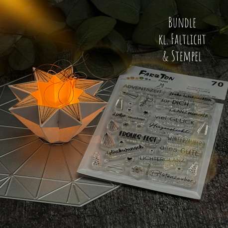 Bundle Faltlicht & Stempel klein 478+70