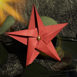 Stanze Origami, Stern, 5-Eck (520S)