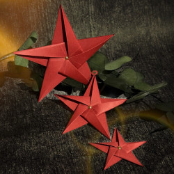 Bundle Origami, Stern, 5-Eck (520S+M+L)