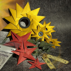 Komplett-Bundle Origami-Sterne